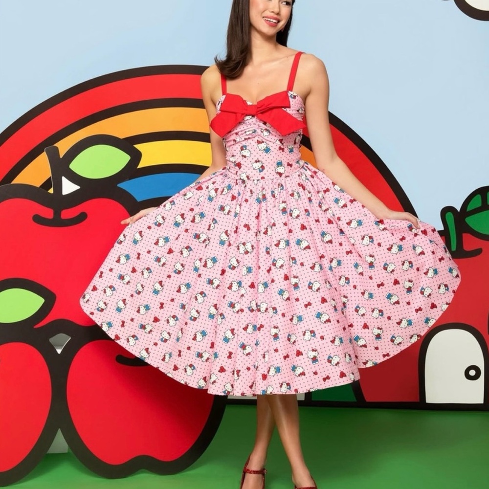 Hello Kitty Unique Vintage X Limited Edition Swing Dress NWT *Rare